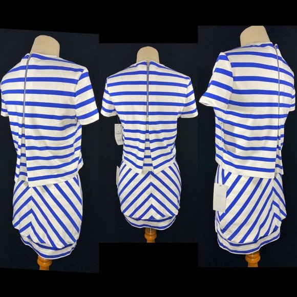 ZARA STRUCTURED STRIPE SET - Picture 2 of 10